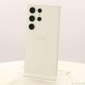 〔中古〕SAMSUNG(サムスン) Galaxy S23 Ultra 256GB クリーム SC-52D docomo SIMフリー〔251-ud〕