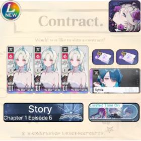 Chaos Zero Nightmare [LV10] GLOBAL | Heidemarie X3 + Sign Heidemarie + Rita X3 + Sign Rita |SelectiveRescueUntouch |Starter account