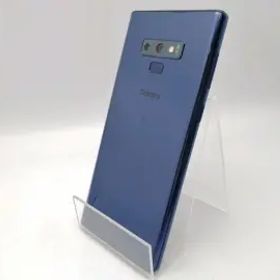 SAMSUNG au 【SIMロック解除済み】 Galaxy Note 9 SCV40 6GB 128GB オーシャンブルー