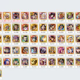 ワンピーストレジャークルーズ [OP-5S][Global IOS only] 8EX:EX No.3956| 2700+ Gems | 84 Limited [Fresh account/daily login]