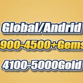 ワンピースバウンティラッシュ Gobal-Android-EX 3 3900-4500+KGems+4100Gold-5000Gold