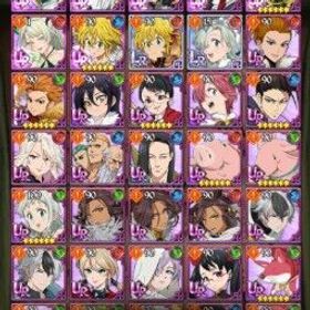 七つの大罪 光と闇の交戦: グラクロ 🛡️Global Starter⚔️ Tristan, Dmael, IFBan/93UR/Ssr/37tix/2650+💎🐉 Full Access🔥