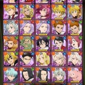 七つの大罪 光と闇の交戦: グラクロ 🌐Starter/Full Konosuba, Megumin 6/6, M&E, K&D, L&M, NM/141ur/ssr/38tix/845+💎 Full Access🔥