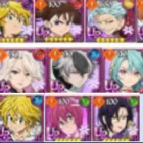 七つの大罪 光と闇の交戦: グラクロ [Global] person in the picture+2100–2500 Diamonds|24–50 Maxed UR Units (Random) +SSR Tickets x20–50| Guaranteed Light Escanor|Linked to Dark Team| Insta