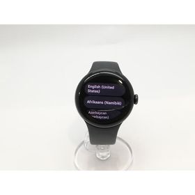 【中古】Google Pixel Watch2 Bluetooth/Wi-Fiモデル MatteBlackアルミケース/Obsidianアクティブバンド【府中ル・シーニュ】保証期間１ヶ月【ランクC】