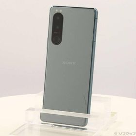 〔中古〕SONY(ソニー) Xperia 5 III 256GB グリーン XQ-BQ42-G2JPCX0 SIMフリー〔305-ud〕