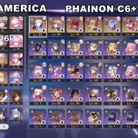 崩壊スターレイル LVL 69 PHAINON C6 and more