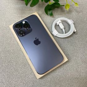 バッテリー 84% iPhone 14Pro 256GB ディープパープル 国内版 SIMフリー送料無料