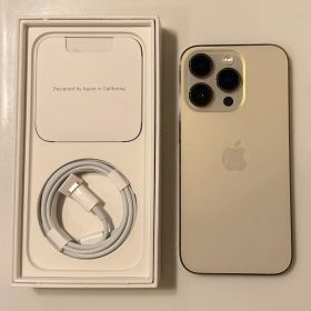 iPhone 14 Pro 512GB SIMフリー ゴールド ケーブル付