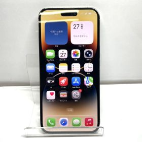 ★Apple アップル iPhone14 Pro Max 256GB MQ9D3J/A ゴールド 利用制限〇 SIMロック無し バッテリー容量79% スマートフォン 中古 ★009043