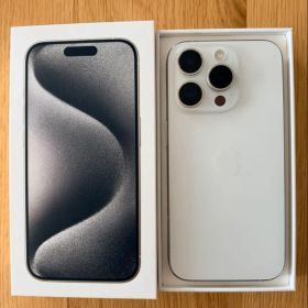 【美品】Apple iPhone 15 Pro 256GB 本体