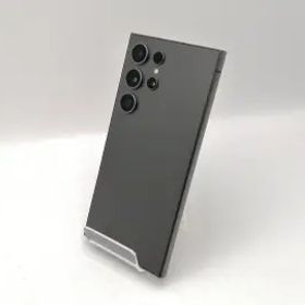 SAMSUNG au 【SIMフリー】 Galaxy S24 Ultra チタニウムブラック 12GB 1TB SCG26