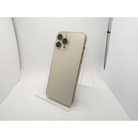 【中古】Apple SoftBank 【SIMフリー】 iPhone 13 Pro Max 128GB ゴールド MLJ63J/A【川崎駅前】保証期間１ヶ月【ランクC】