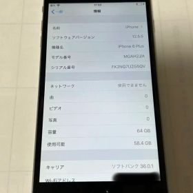 Apple iPhone 6 Plus 64GB 本体