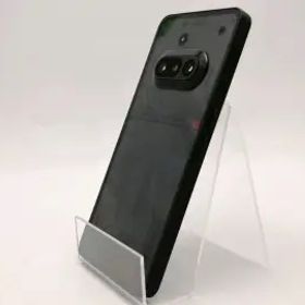 【中古】NOTHING 国内版 【SIMフリー】 Nothing Phone (3a) ブラック 12GB 256GB【ECセンター】保証期間１ヶ月【ランクB】