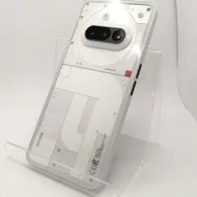 【中古】NOTHING 国内版 【SIMフリー】 Nothing Phone (3a) ホワイト 12GB 256GB【川崎駅前】保証期間１ヶ月【ランクA】