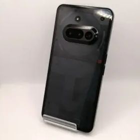 【中古】NOTHING 楽天モバイル 【SIMフリー】 Nothing Phone (3a) ブラック 12GB 256GB【大須2】保証期間１ヶ月【ランクA】