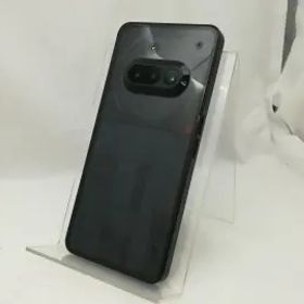 【中古】NOTHING 国内版 【SIMフリー】 Nothing Phone (3a) ブラック 8GB 128GB【川崎】保証期間１ヶ月【ランクA】