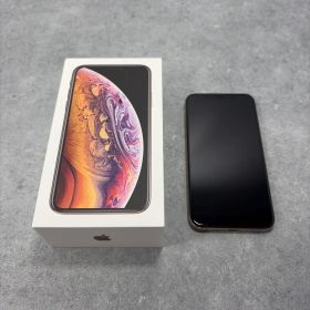 iPhone XS 512GB SIMフリー 本体 ゴールド 箱付き