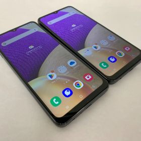 【金モバ】★期間限定価格★２台セット★良品★simフリー★Galaxy A32/64GB★5G SCG08 ★オーサムブラック★利用制限〇★内臓電池状態80％以上★KDDI★