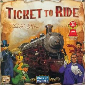 【中古】ボードゲーム チケット・トゥ・ライド アメリカ 英語版 (Ticket to Ride)
