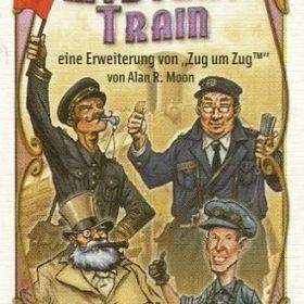 【中古】ボードゲーム チケット・トゥ・ライド： ミステリートレイン拡張 ドイツ語版 (Ticket to Ride： Mystery Train Expansion)