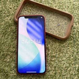 iPhone 12 64GB RED 美品 SIMフリー バッテリー77%