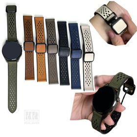 Amazfit Active Max用 バンド ベルト 磁気付き 通気 PUレザー 20mm 22mm アマズフィット用 Balance2/GTR/Cheetah2Pro/Cheetah2Ultra/Bip5/GTR4/GTS4用