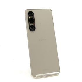 【全額返金保証】【最速発送】Sony Xperia 1V 512GB Platinum Silver XQ-DQ44 白ロム 美品 動作確認済