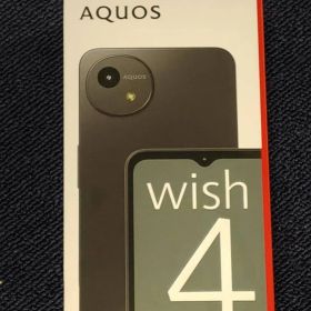 AQUOS wish4 ブラック 本体