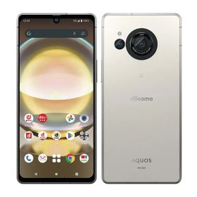 SH-52D AQUOS R8 クリーム SIMフリー 本体 ドコモ スマホ シャープ sh52dcr7mtm