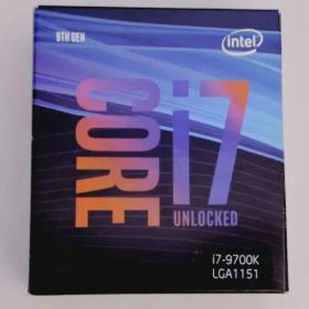 新品 Intel Core i7-9700K CPU 本体 未使用
