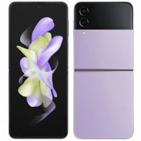 【中古】Bランク【やや傷や汚れあり】 SIMフリー SCG17 SAMSUNG Galaxy Z Flip4 ボラ パープル 利用制限〇(白ロム) 送料無料