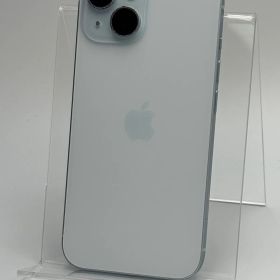 【中古C】iPhone 15 128GB ブルー バッテリー【77%】 SIMフリー 白ロム