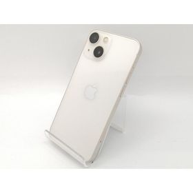 【中古】Apple docomo 【SIMフリー】 iPhone 13 mini 128GB スターライト MLJE3J/A【三宮センター】保証期間１ヶ月【ランクB】