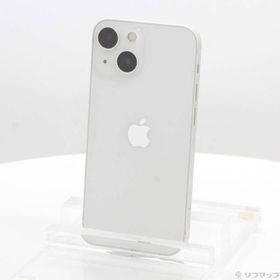 〔中古〕Apple(アップル) iPhone13 mini 128GB スターライト MLJE3J／A SIMフリー〔295-ud〕