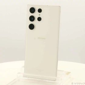 【中古】SAMSUNG(サムスン) Galaxy S23 Ultra 256GB クリーム SC-52D docomo SIMフリー 【251-ud】