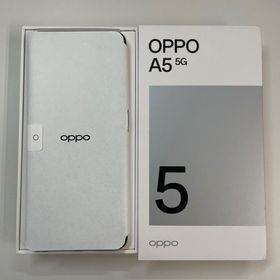 ★利用制限〇★ A5 5G OPG06 ホワイト SIMロック解除済