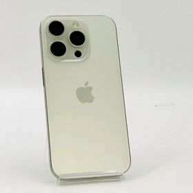 【全額返金保証】【最速発送】 iPhone Pro 15 256GB ホワイトチタニウム Softbank 白ロム 美品 動作確認済 84%