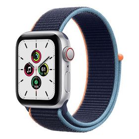 SE 第1世代[40mm/セルラー]アルミ シルバー Apple Watch【安心…