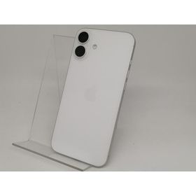 【中古】Apple 国内版 【SIMフリー】 iPhone 16 Plus 128GB ホワイト MXVC3J/A【日本橋3】保証期間１ヶ月【ランクB】