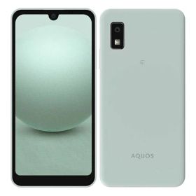 【中古】【安心保証】 AQUOS wish3 A302SH[64GB] SoftBank グリーン