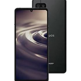 【中古】【安心保証】 AQUOS sense6 SH-M19[128GB] SIMフリー ブラック