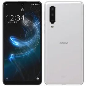 SHARP au 【SIMロックあり】 AQUOS zero5G basic DX ホワイト 8GB 128GB SHG02