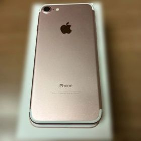 【美品】Apple iPhone 7 32GB ローズゴールド 本体