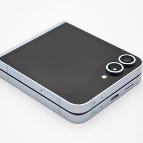 訳あり特価 美品 Galaxy Z Flip6 SCG29 au版SIMフリーブルー Aランク