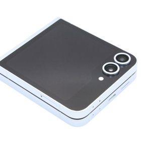 訳あり特価 美品 Galaxy Z Flip6 SCG29 au版SIMフリーブルー Aランク