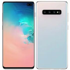 SAMSUNG au 【SIMロック解除済み】 Galaxy S10+ SCV42 プリズム ホワイト