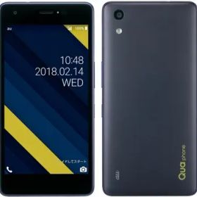 KYOCERA au 【SIMロック解除済み】 Qua phone QZ KYV44 インディゴ