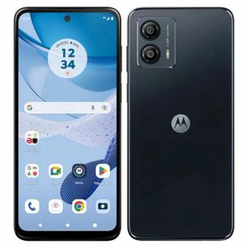 【中古】【安心保証】 moto g53y 5G[128GB/4GB] Y!mobile インクブラック